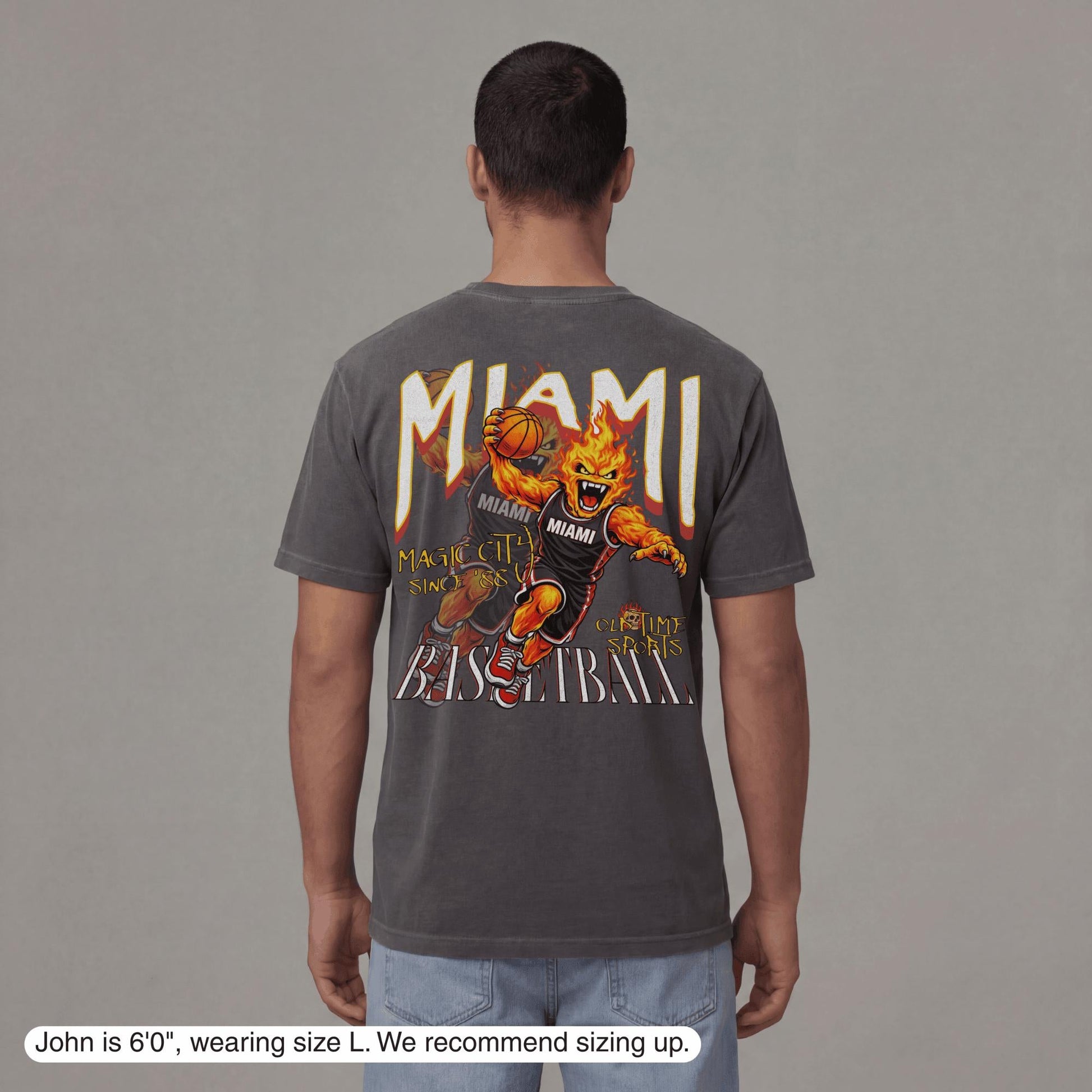 Miami Dunkman T-Shirt - Old Time Sports