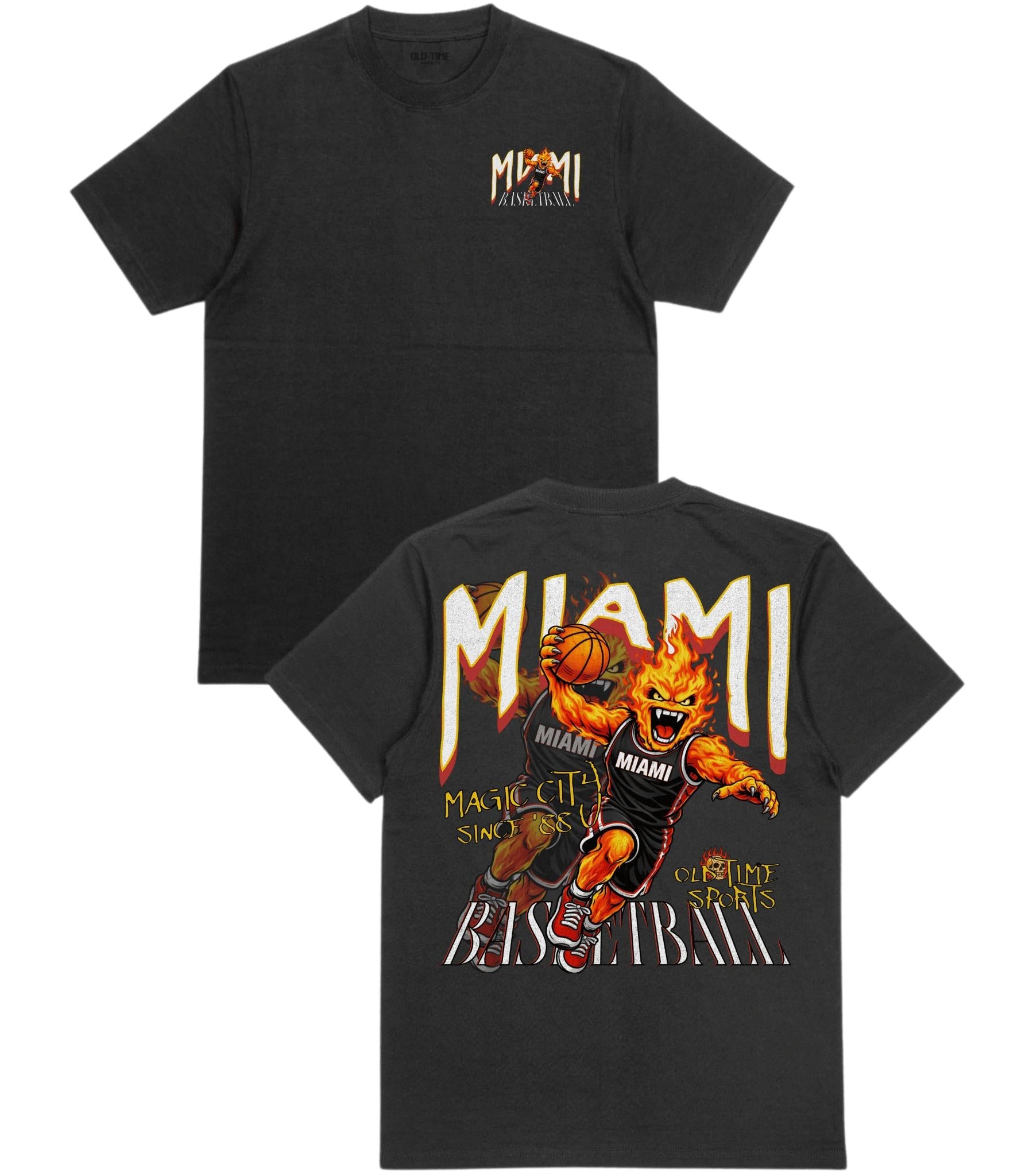 Miami Dunkman T-Shirt - Old Time Sports
