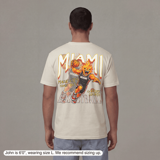 Miami Dunkman T-Shirt - Old Time Sports