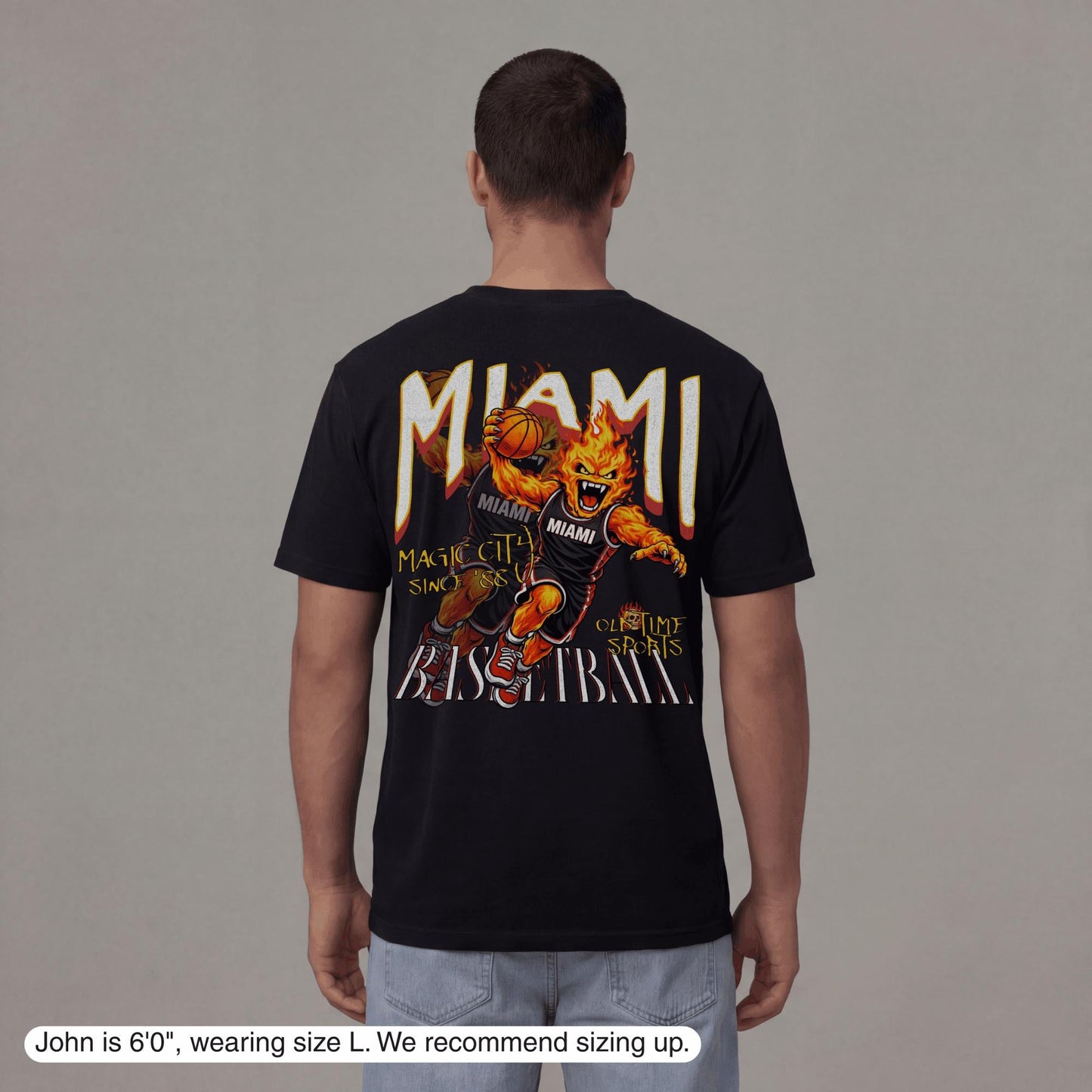 Miami Dunkman T-Shirt - Old Time Sports