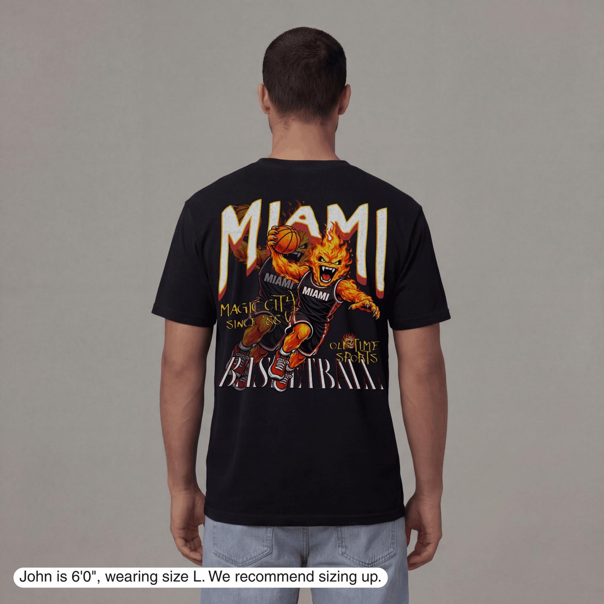 Miami Dunkman T-Shirt - Old Time Sports