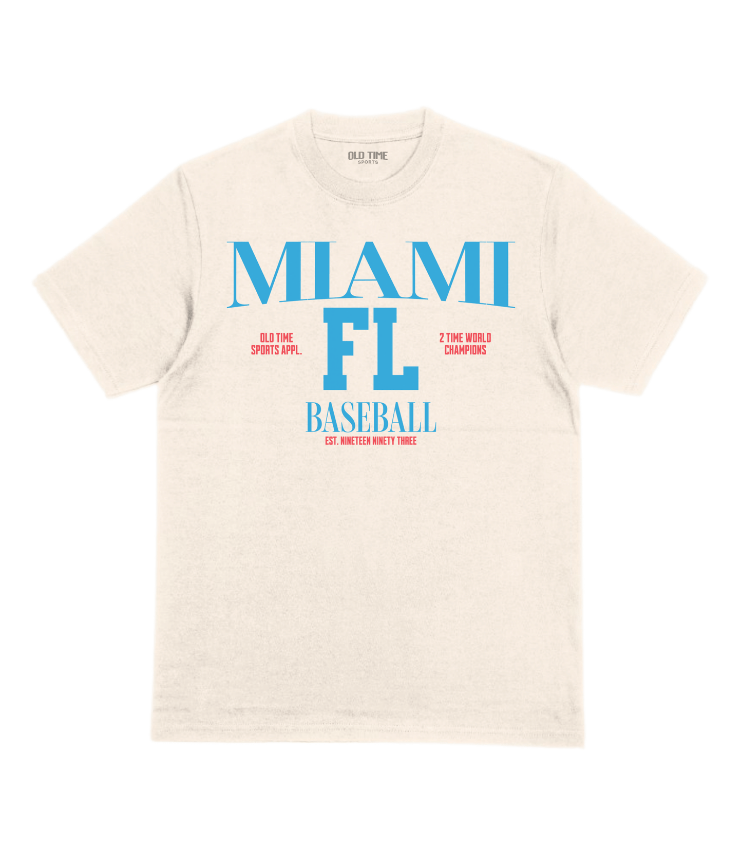 Miami, FL Baseball T-Shirt - Old Time Sports