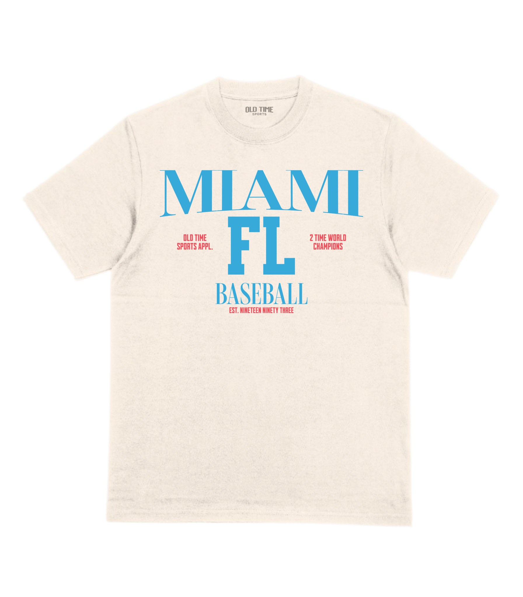 Miami, FL Baseball T-Shirt - Old Time Sports