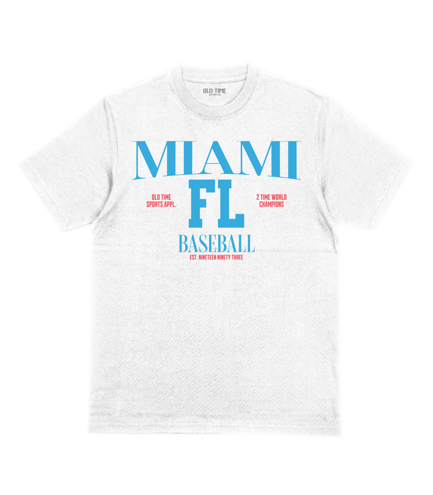 Miami, FL Baseball T-Shirt - Old Time Sports