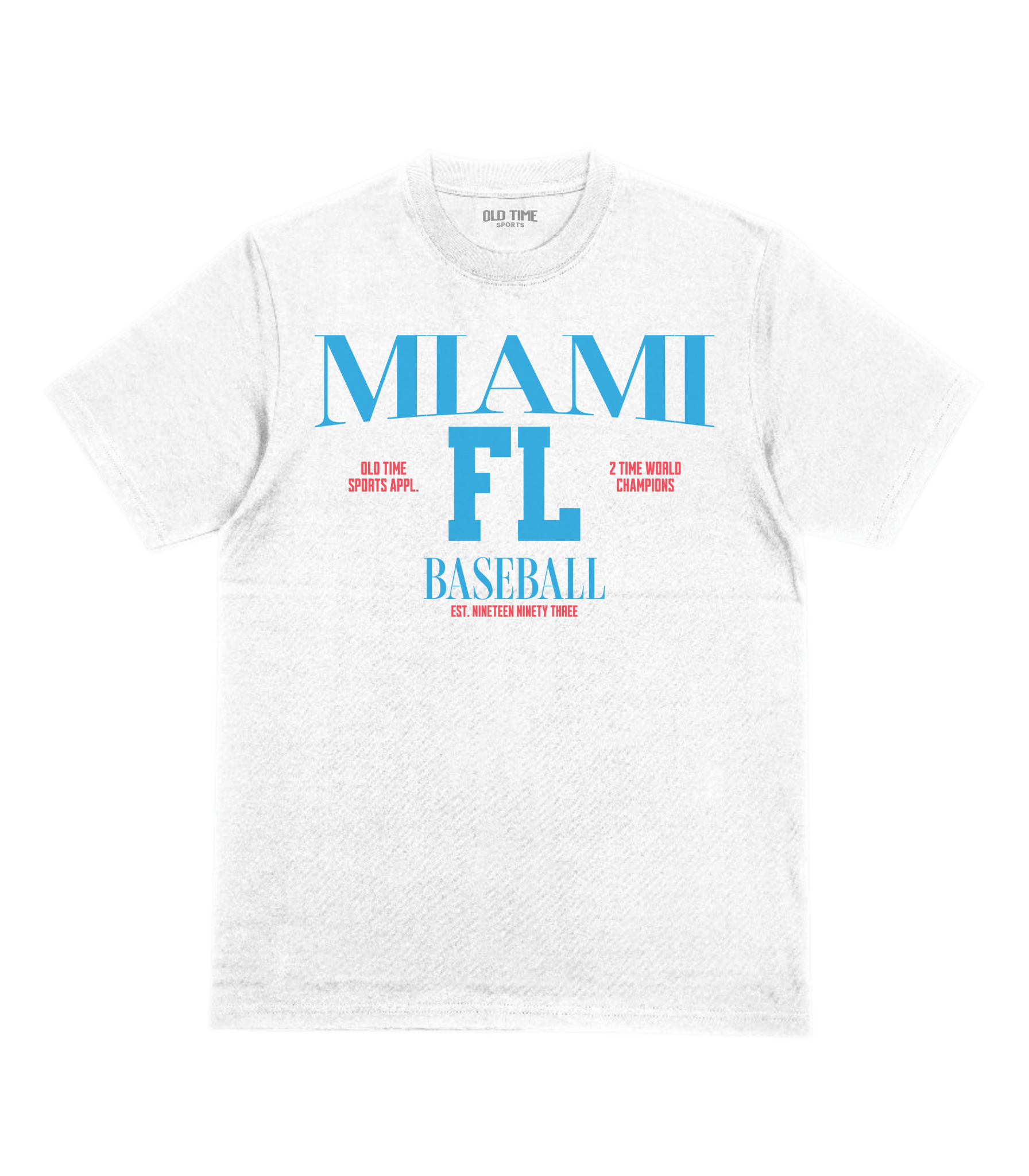 Miami, FL Baseball T-Shirt - Old Time Sports
