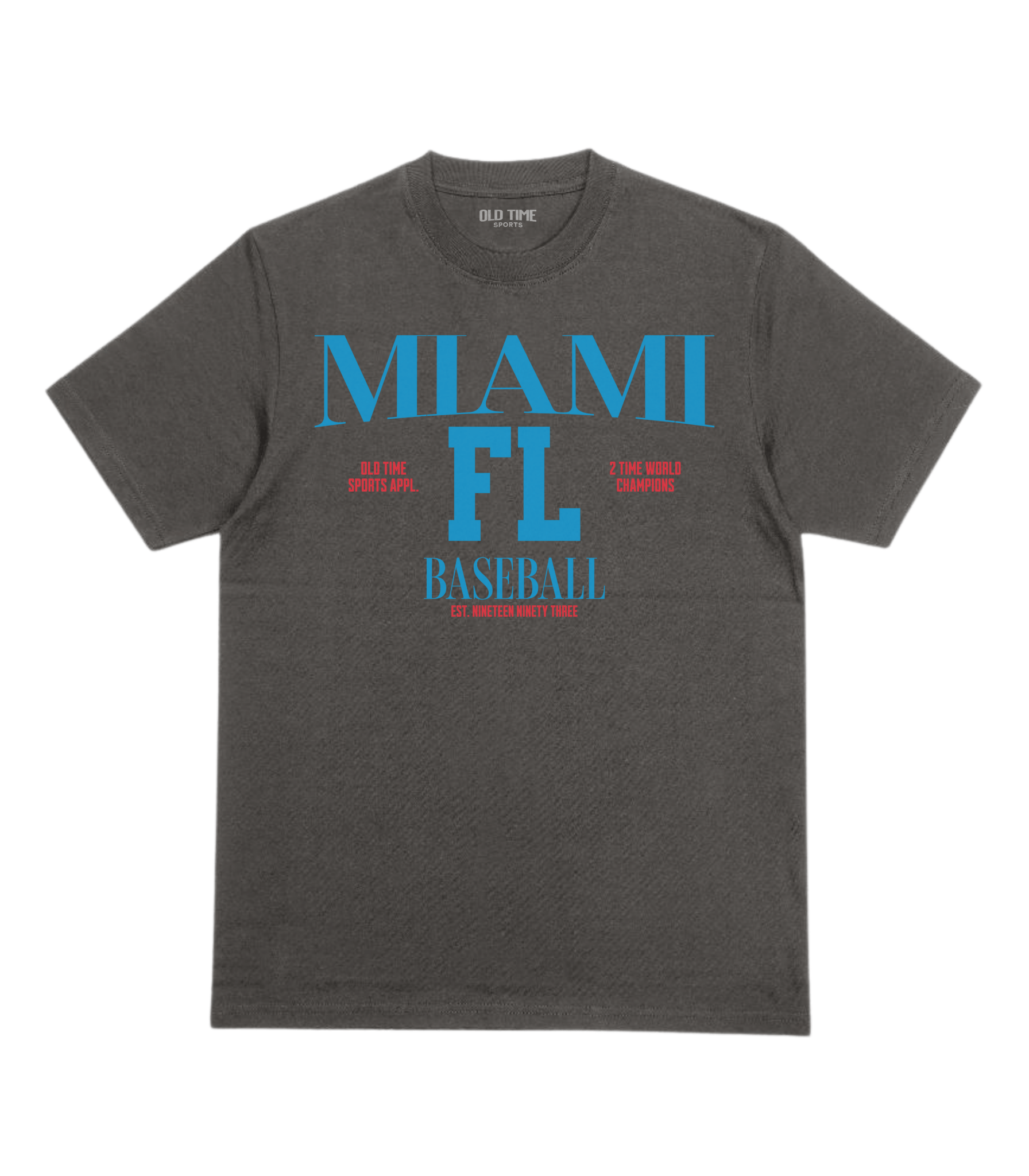 Miami, FL Baseball T-Shirt - Old Time Sports