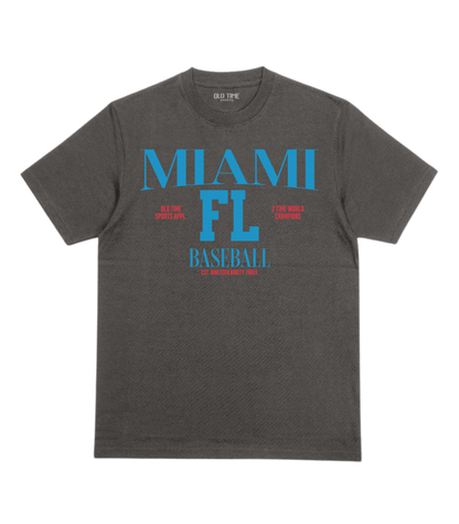 Miami, FL Baseball T-Shirt - Old Time Sports