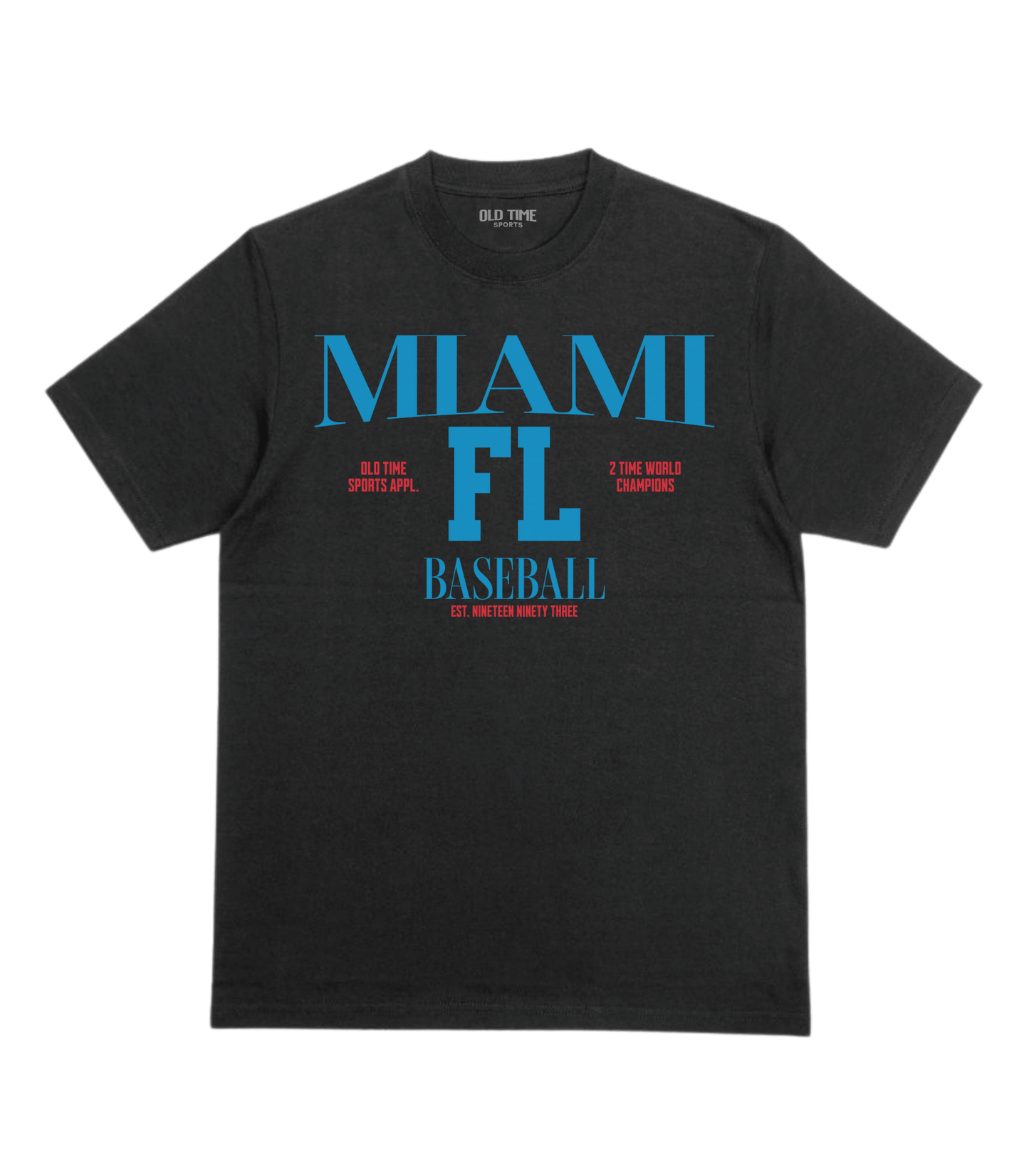 Miami, FL Baseball T-Shirt - Old Time Sports