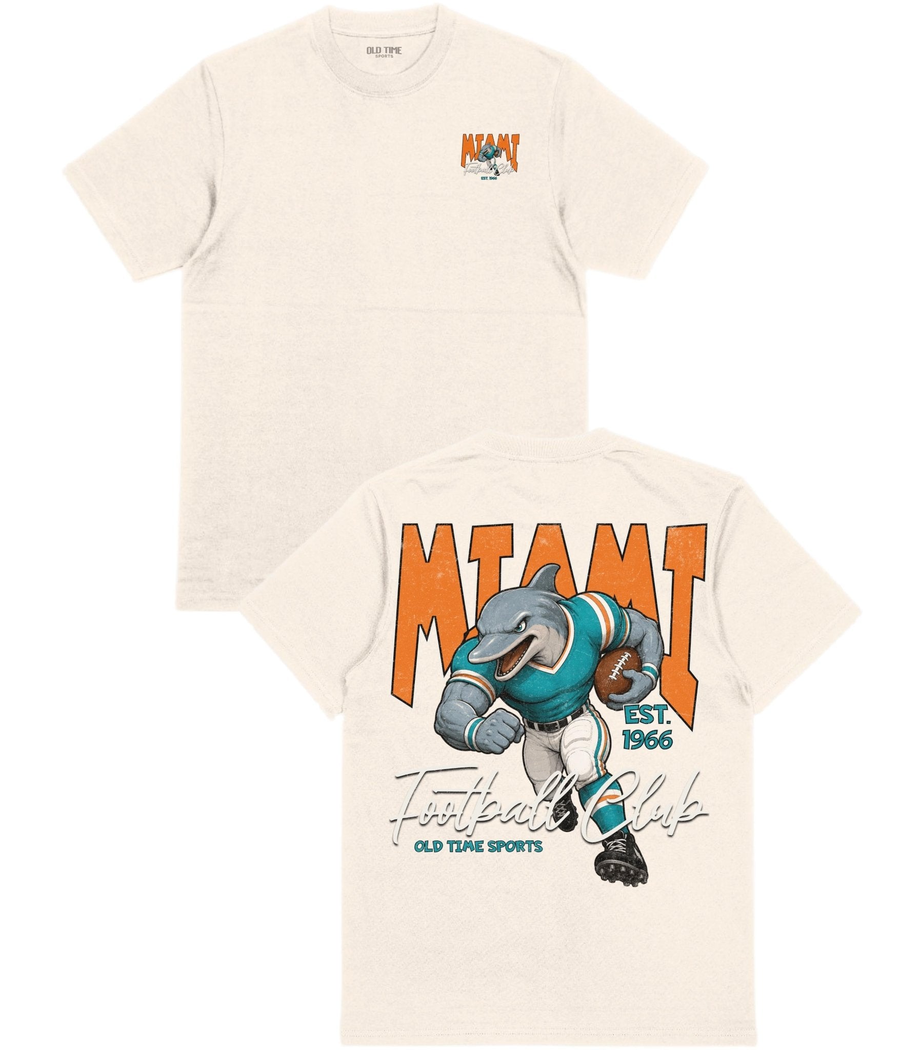 Miami Football 1966 T-Shirt - Old Time Sports