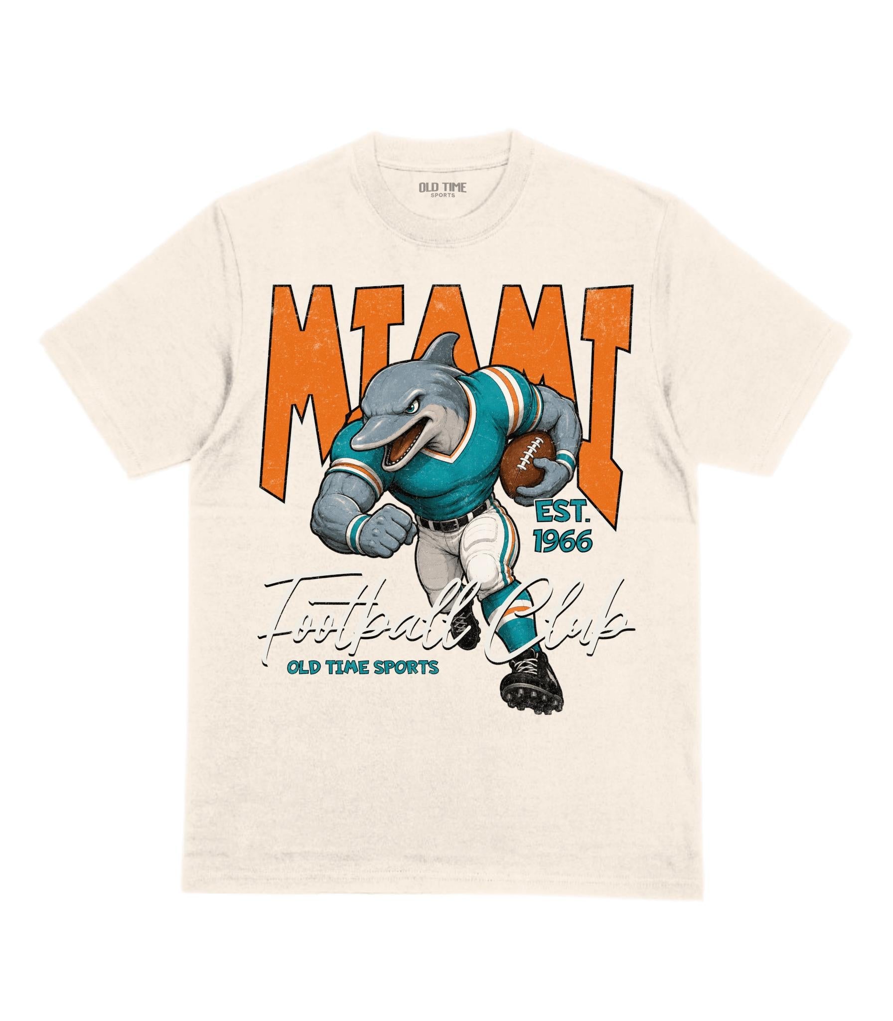 Miami Football 1966 v2 T-Shirt - Old Time Sports