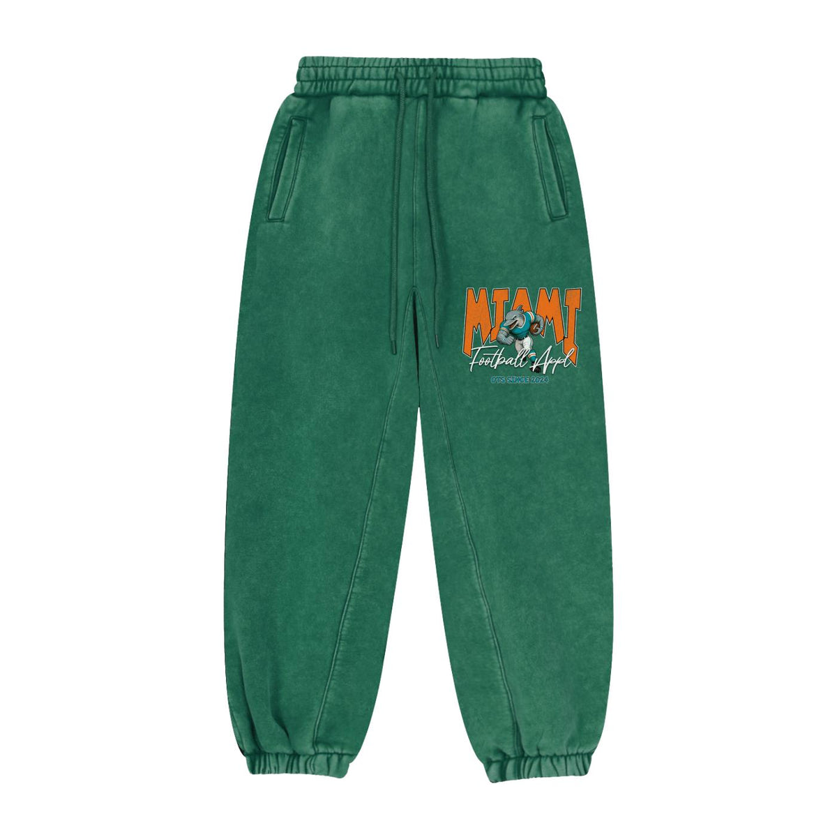 Miami Football Appl. Warmup Joggers - Old Time Sports
