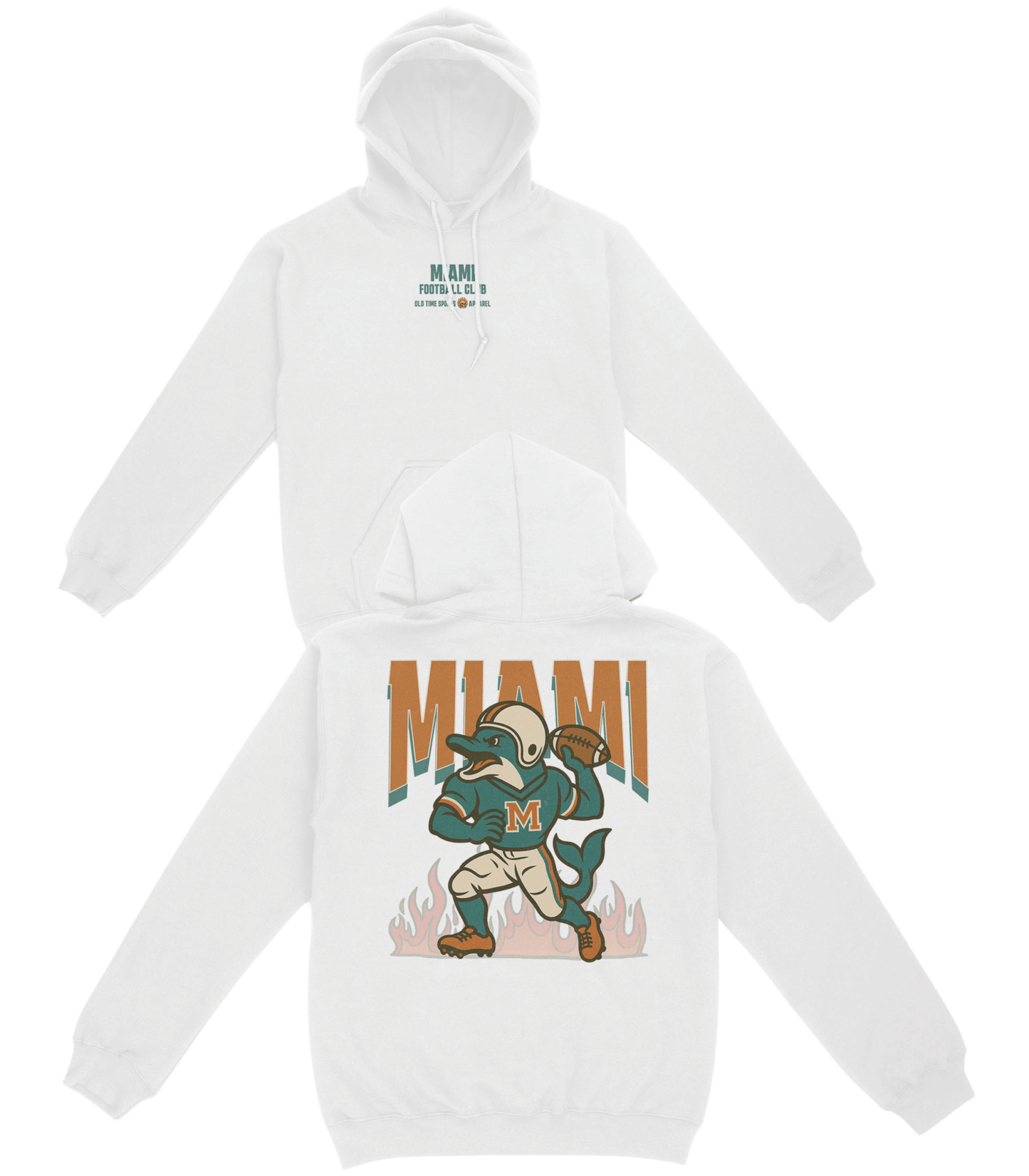 Miami Football Club Basic Hoodie - Old Time Sports