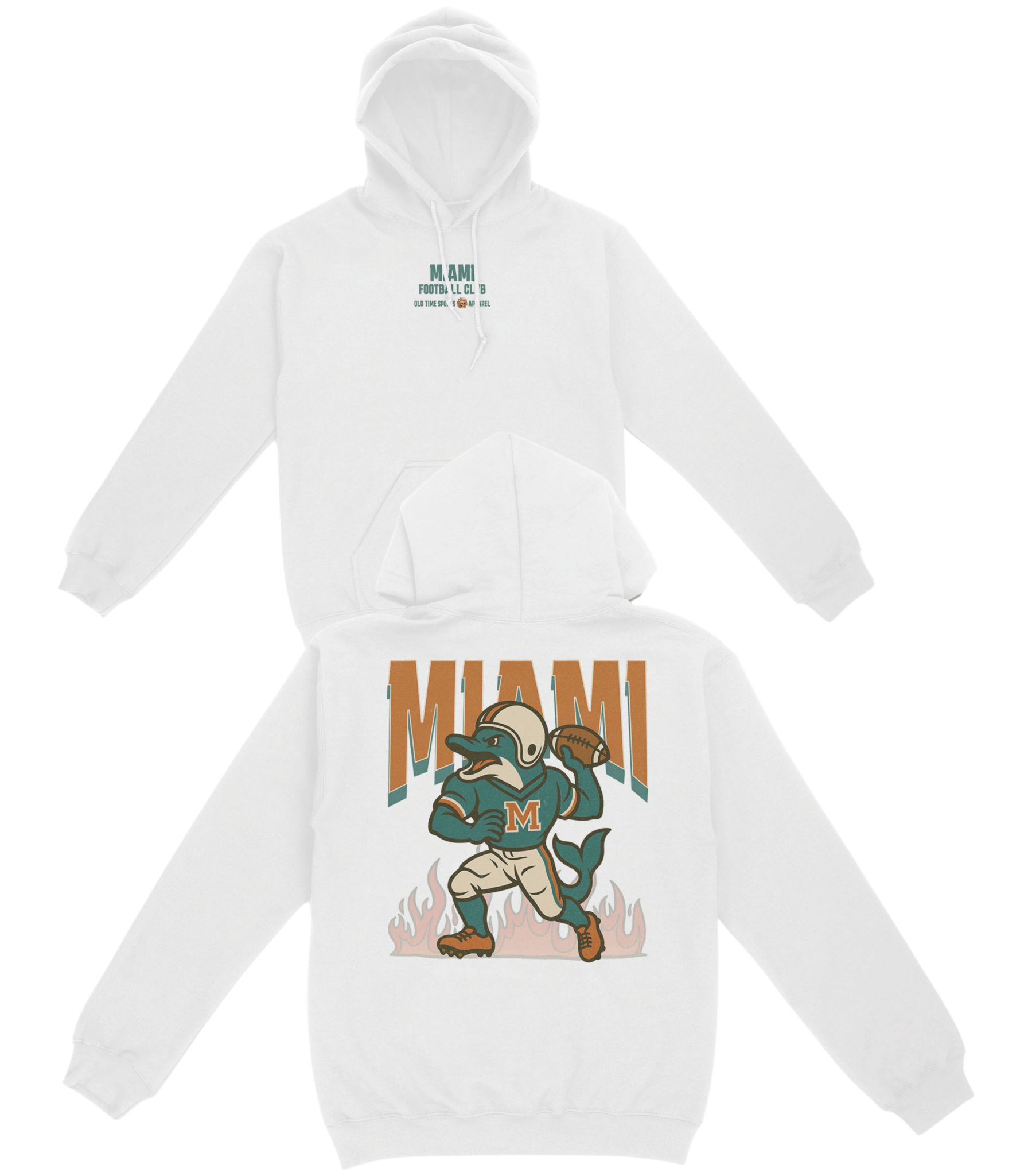 Miami Football Club Basic Hoodie - Old Time Sports