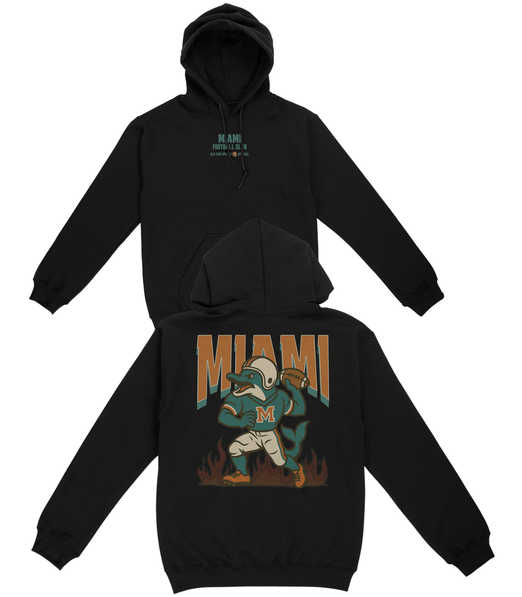 Miami Football Club Basic Hoodie - Old Time Sports