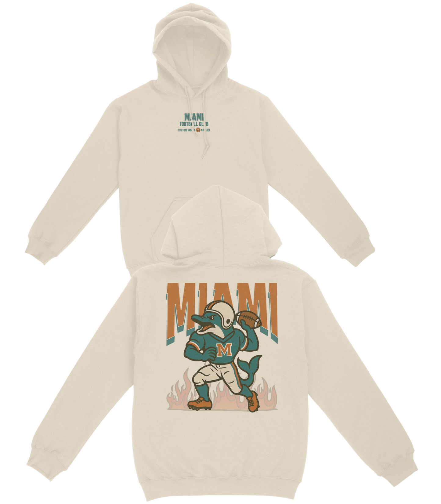 Miami Football Club Basic Hoodie - Old Time Sports