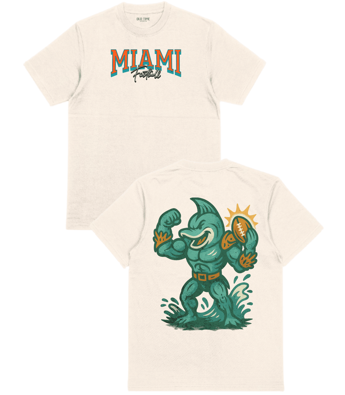 Miami Football T-Shirt - Old Time Sports