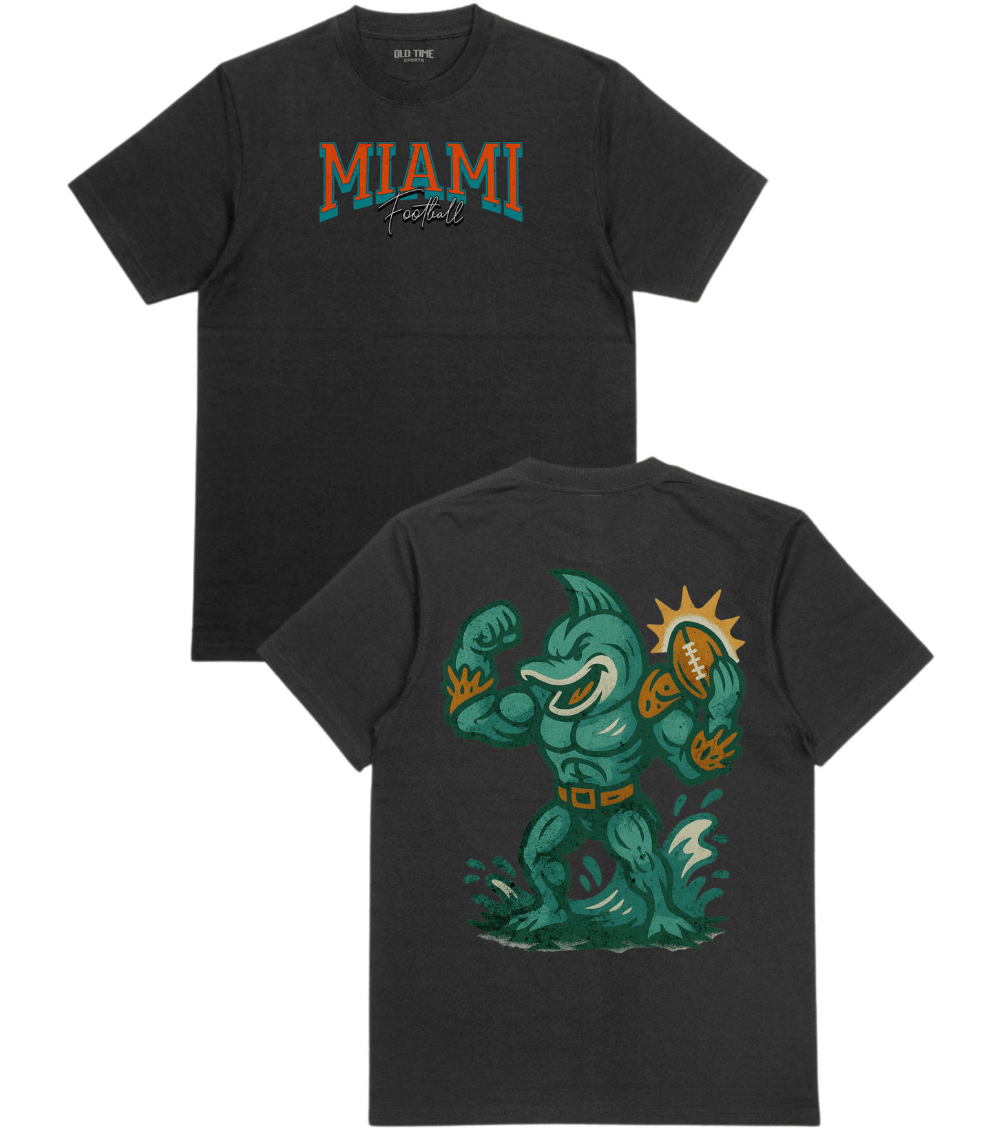 Miami Football T-Shirt - Old Time Sports