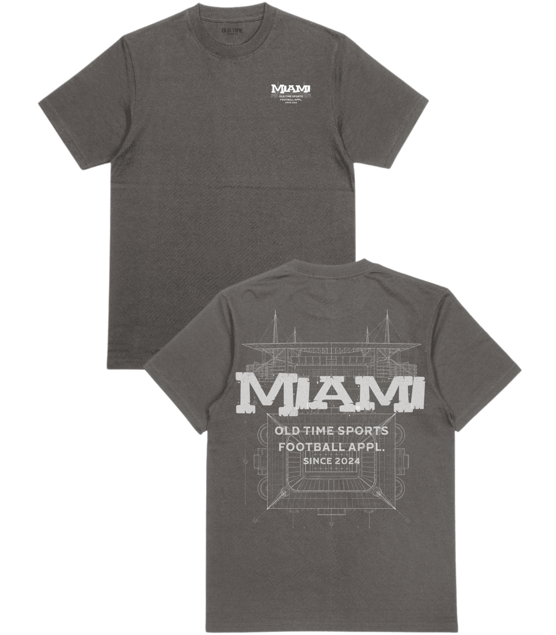 Miami Plans T-Shirt - Old Time Sports