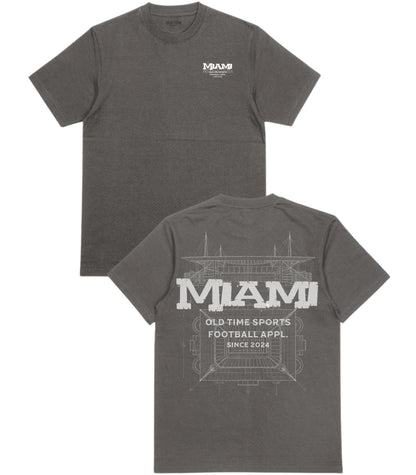 Miami Plans T-Shirt - Old Time Sports