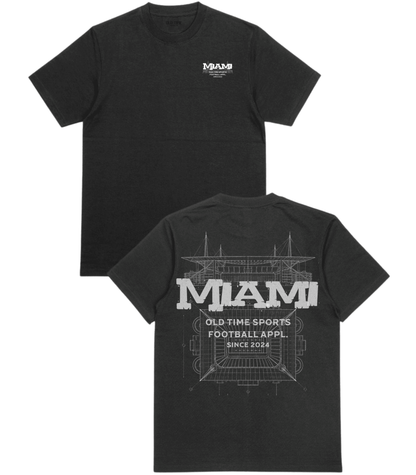 Miami Plans T-Shirt - Old Time Sports