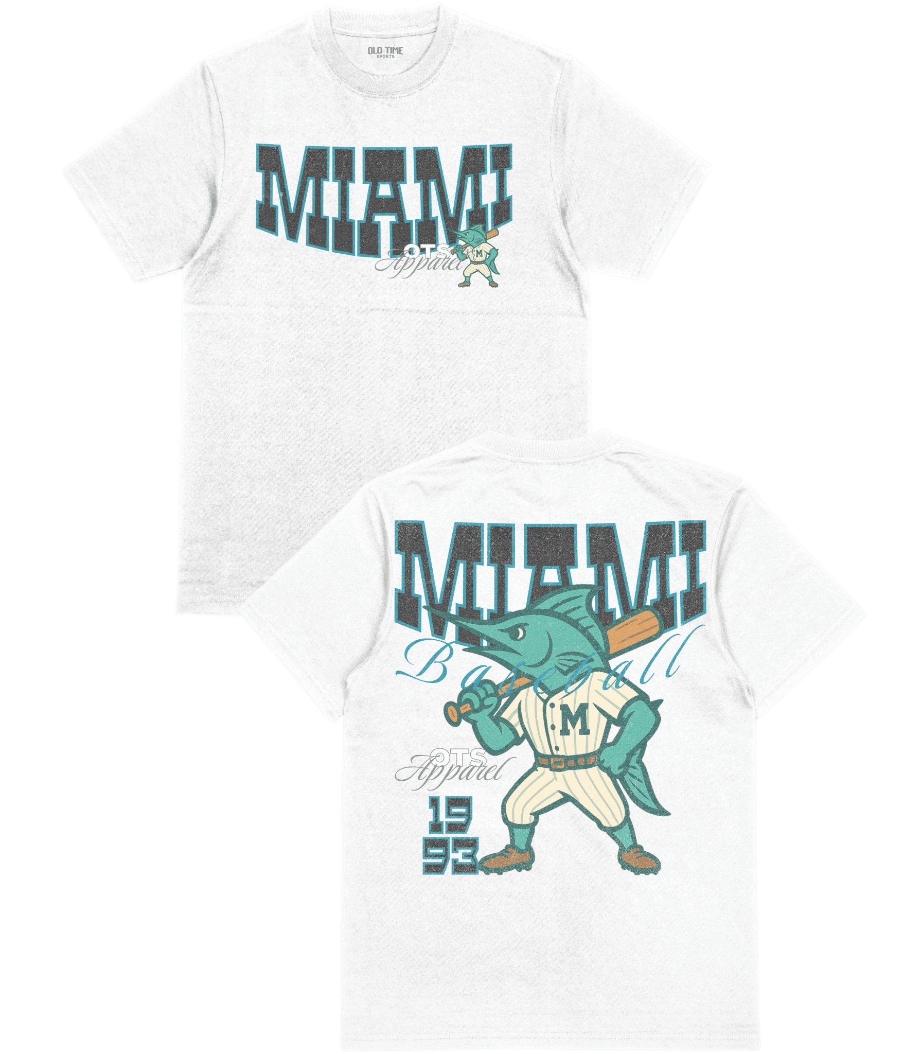 Miami Since 1993 T-Shirt - Old Time Sports