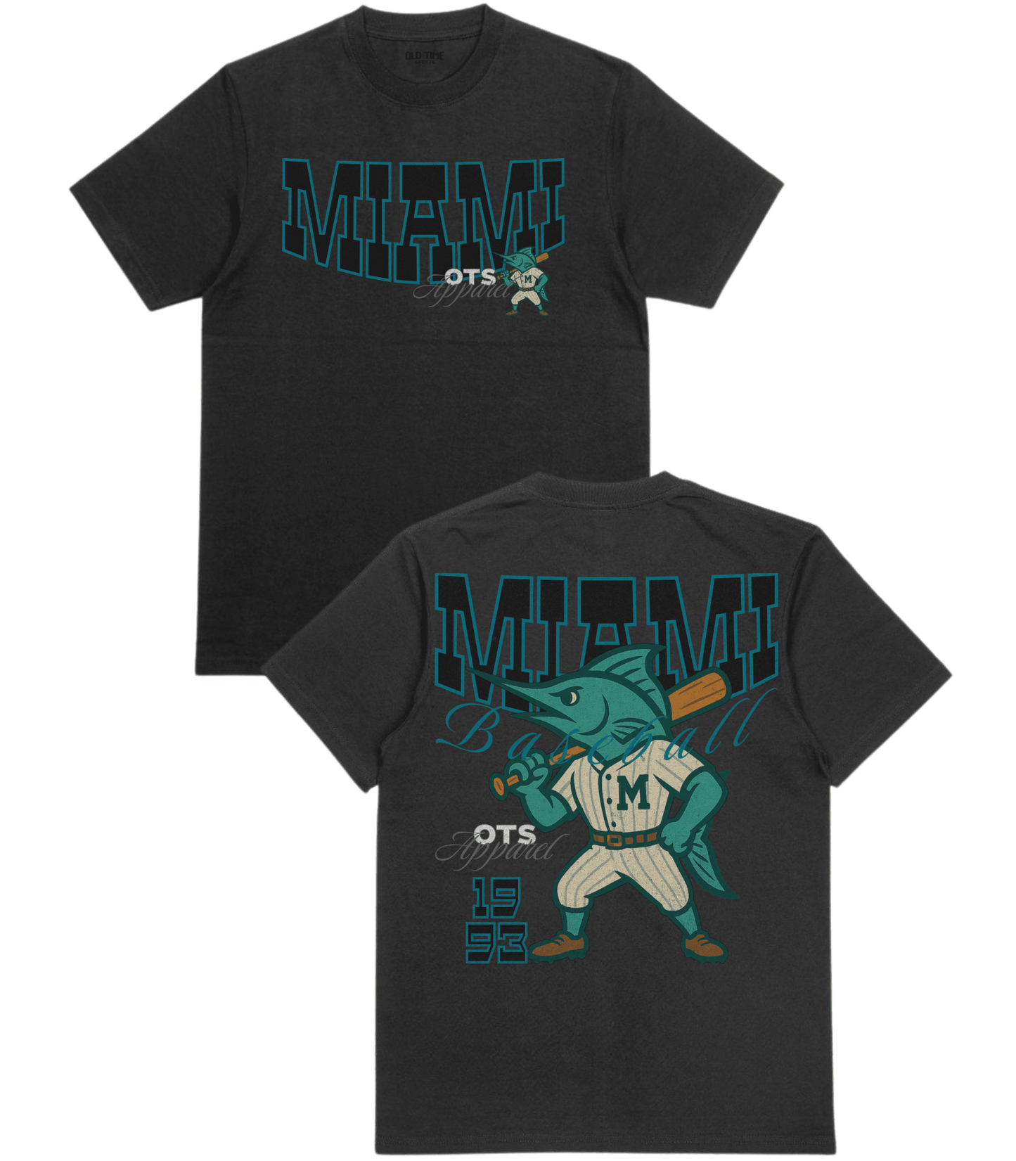 Miami Since 1993 T-Shirt - Old Time Sports