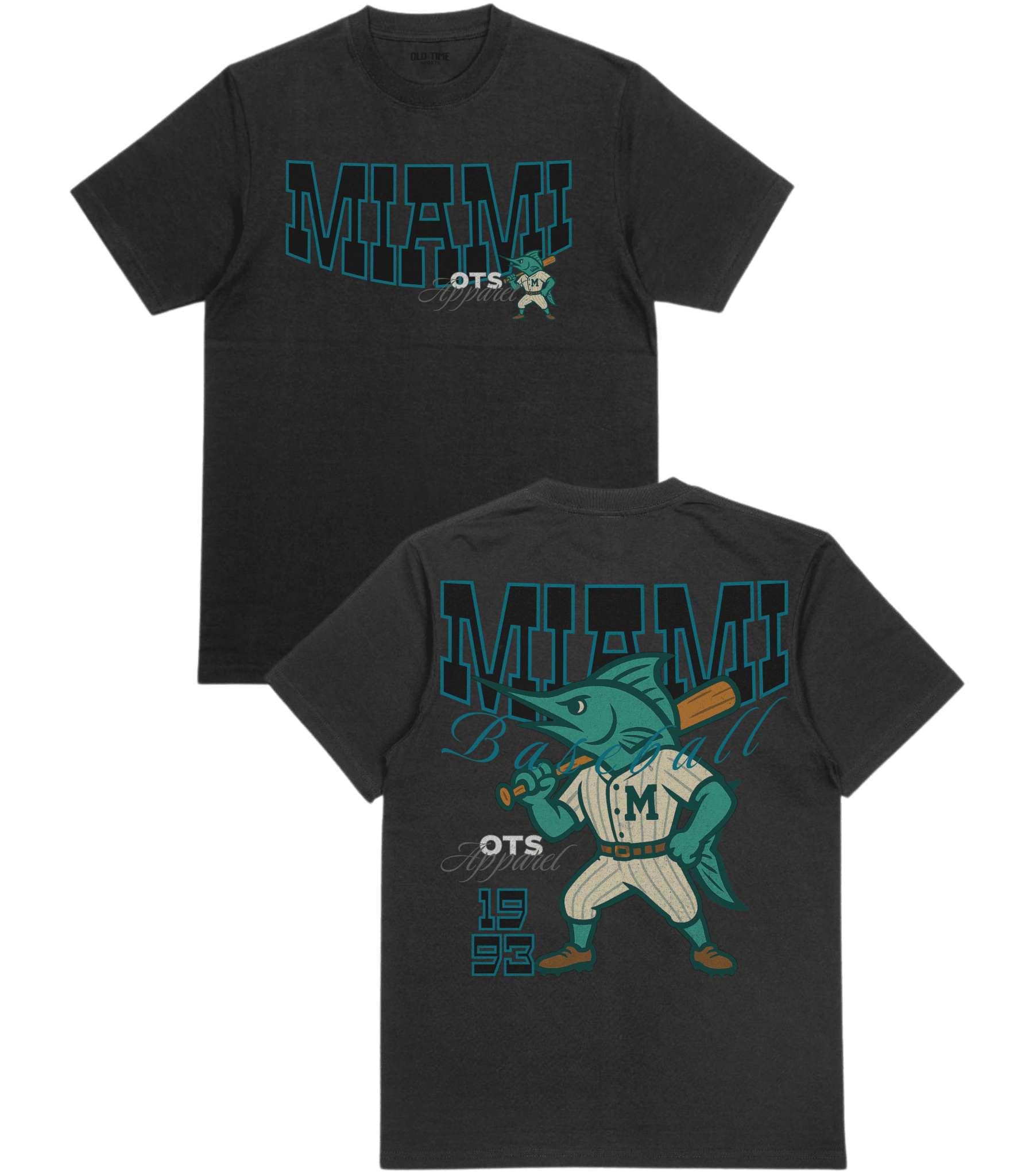 Miami Since 1993 T-Shirt - Old Time Sports