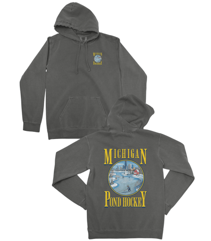 Michigan Pond Hockey Premium Hoodie - Old Time Sports