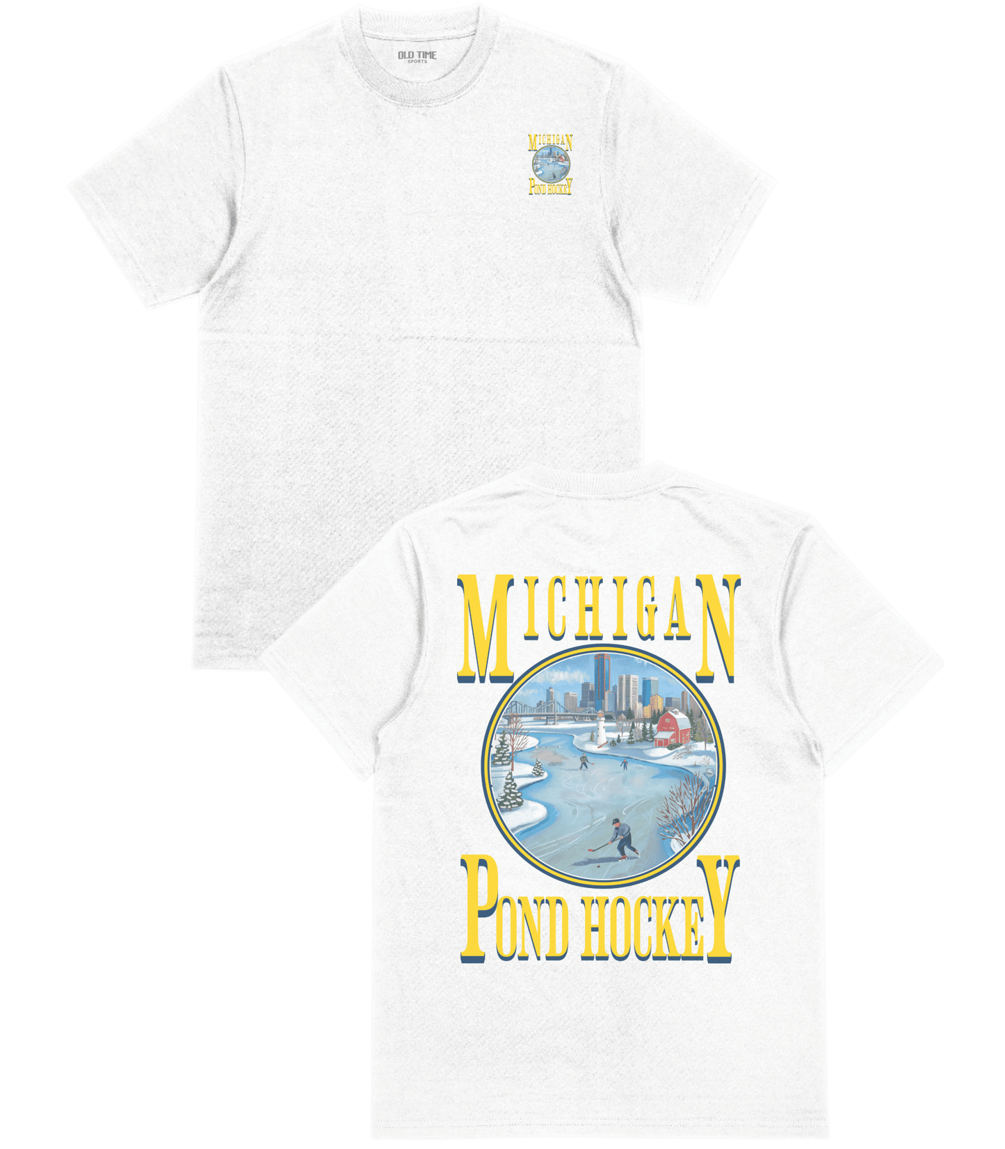 Michigan Pond Hockey T-Shirt - Old Time Sports