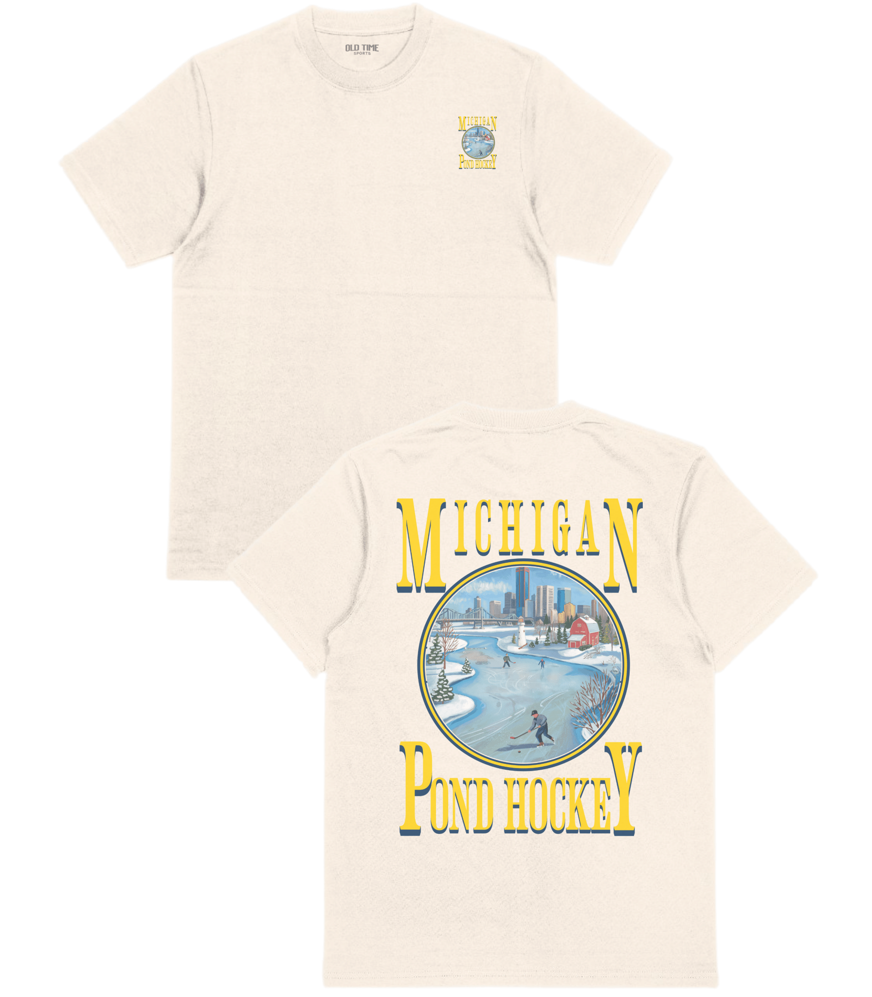 Michigan Pond Hockey T-Shirt - Old Time Sports