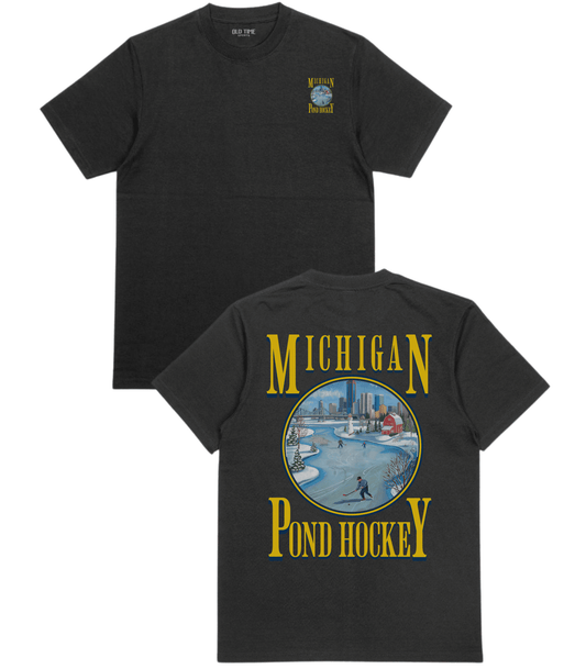 Michigan Pond Hockey T-Shirt - Old Time Sports
