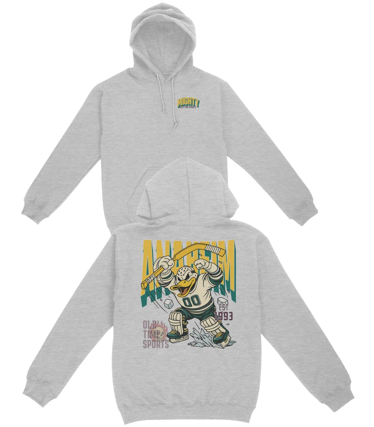 Mighty Anaheim Hockey Basic Hoodie