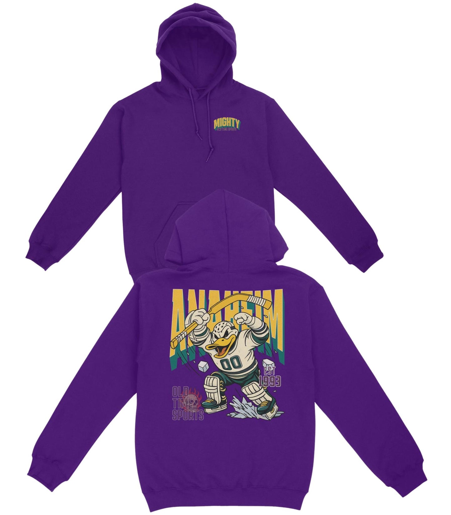 Mighty Anaheim Hockey Basic Hoodie