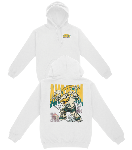 Mighty Anaheim Hockey Basic Hoodie - Old Time Sports