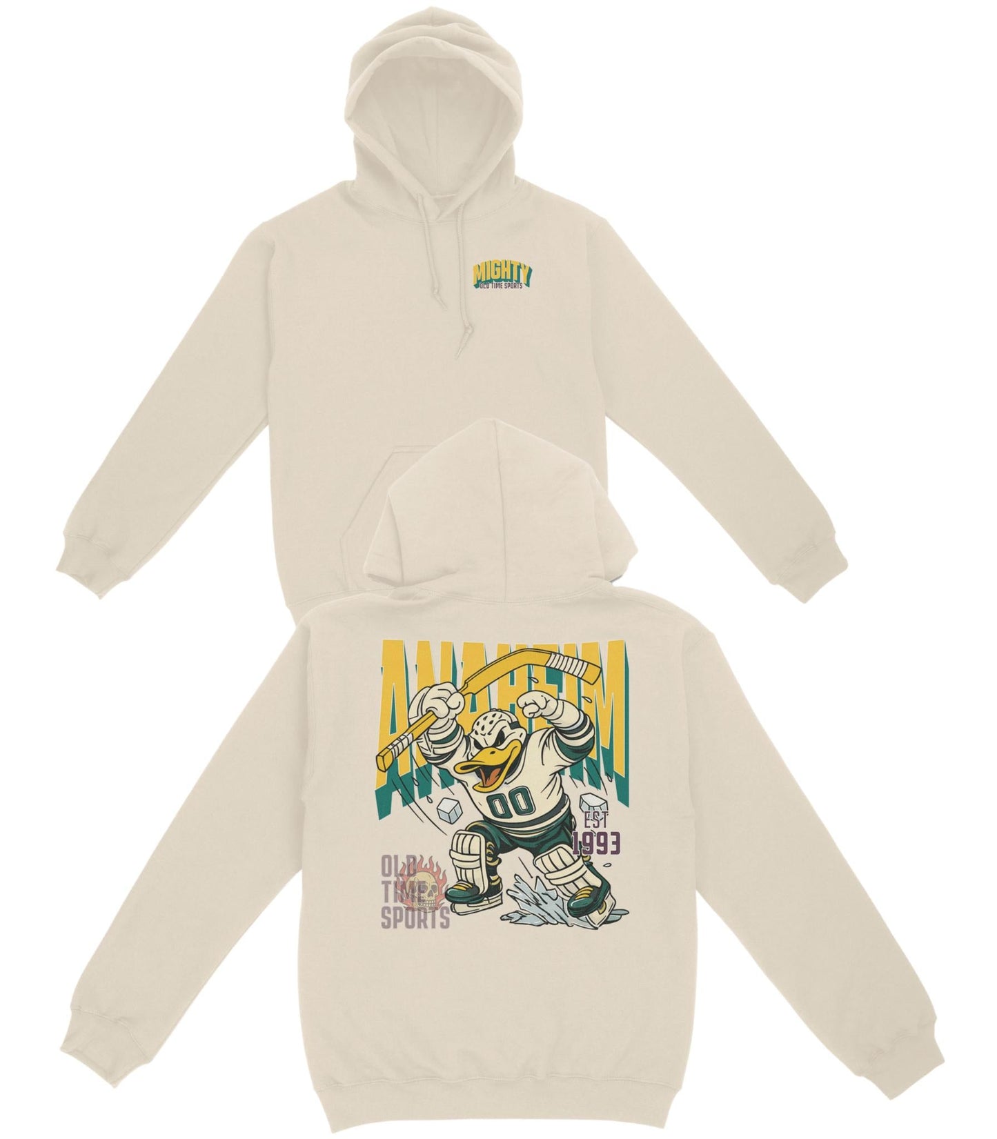 Mighty Anaheim Hockey Basic Hoodie