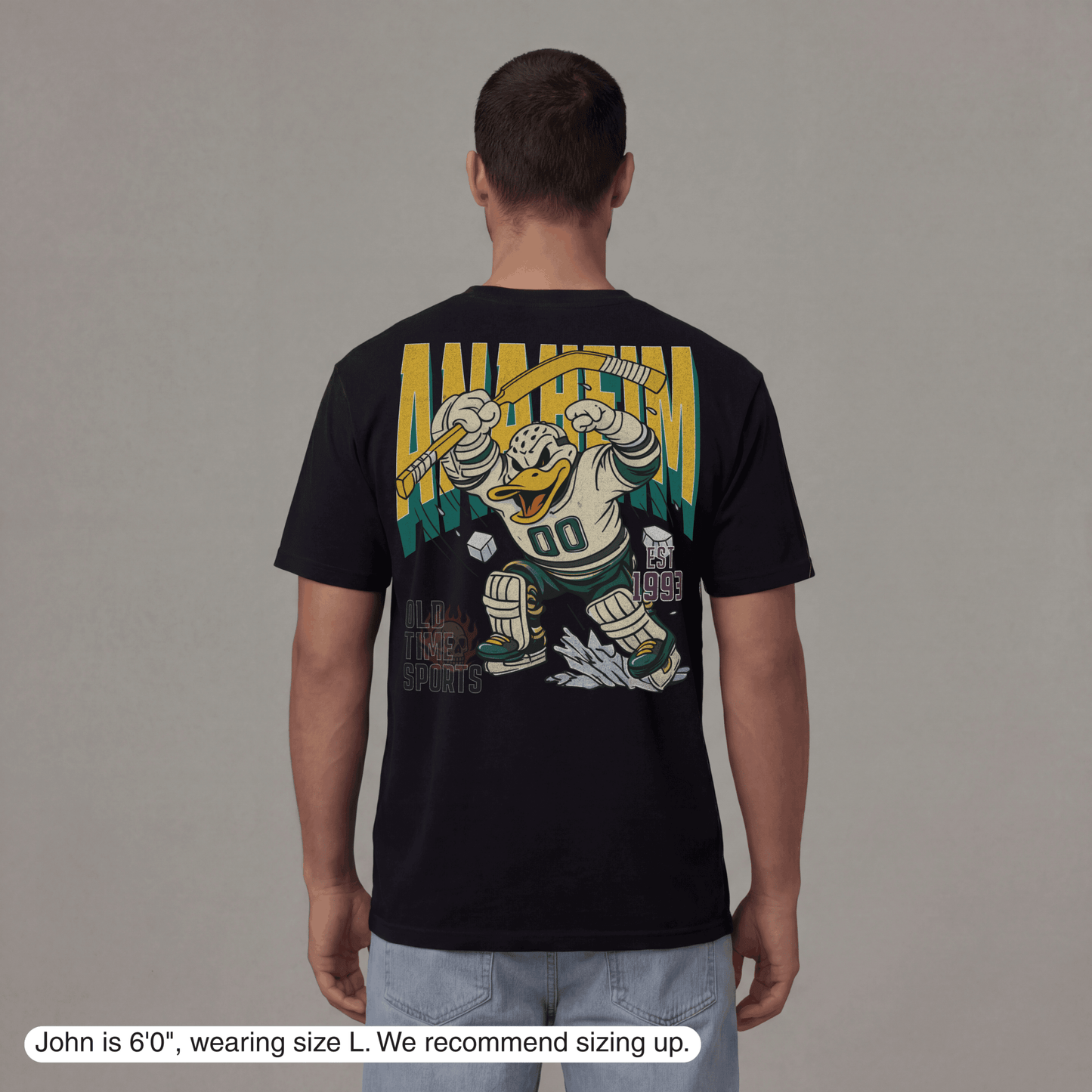 Mighty Anaheim Hockey T-Shirt - Old Time Sports