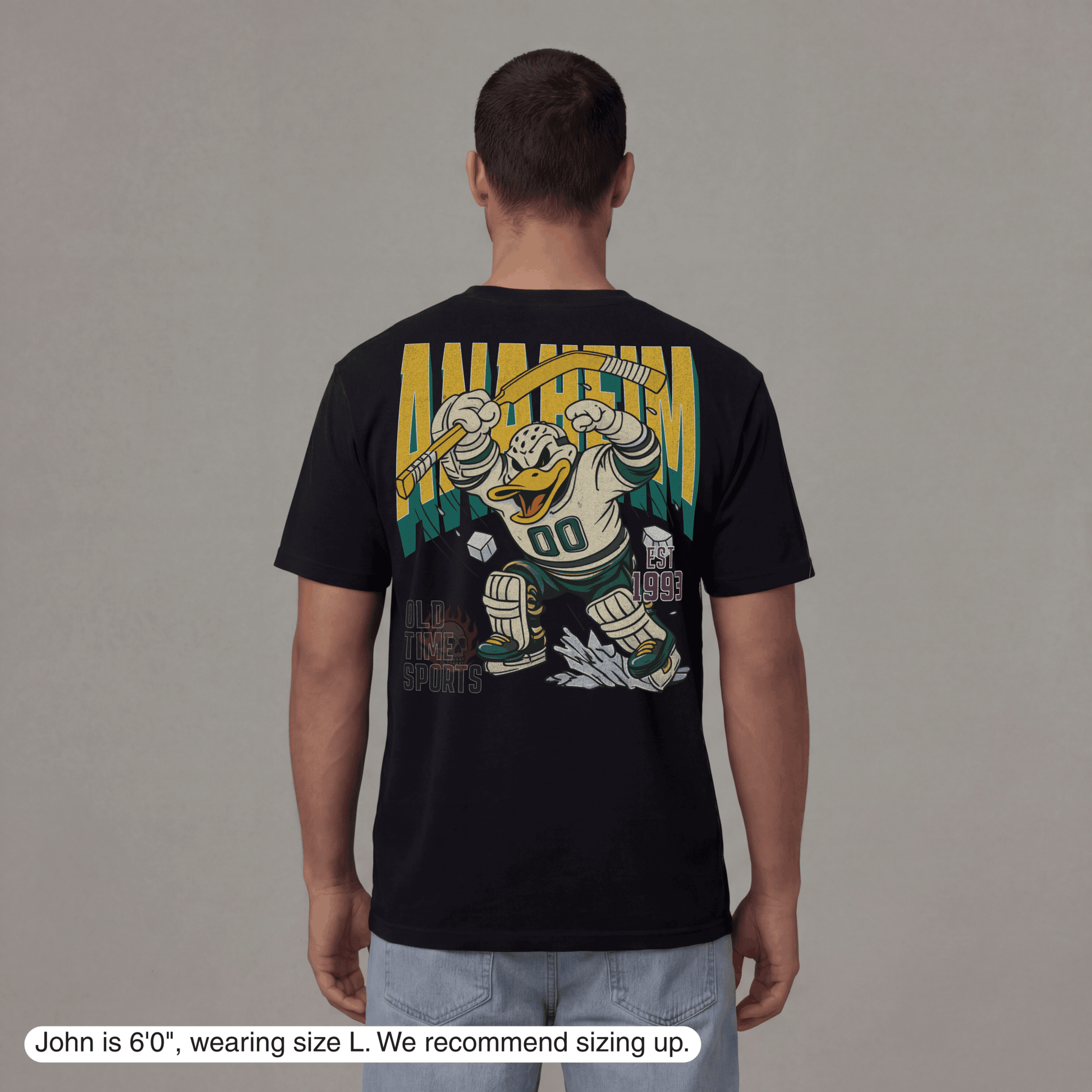 Mighty Anaheim Hockey T-Shirt - Old Time Sports