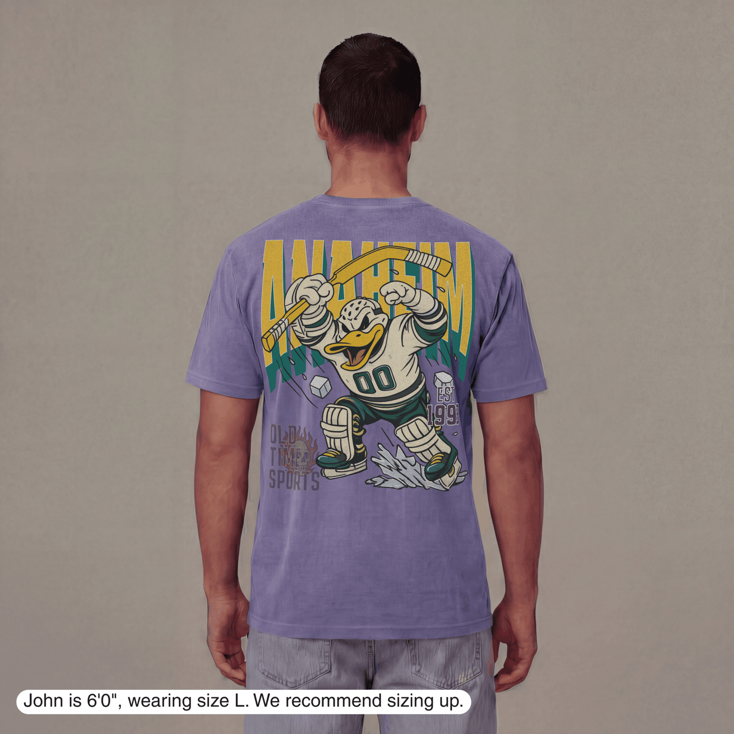 Mighty Anaheim Hockey T-Shirt - Old Time Sports