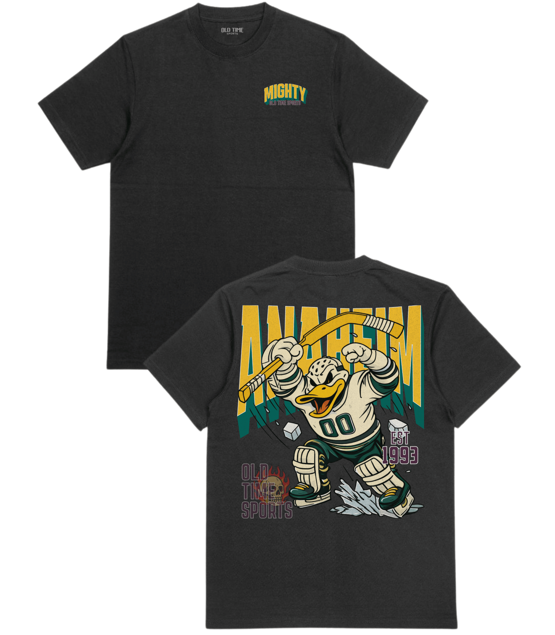 Mighty Anaheim Hockey T-Shirt - Old Time Sports