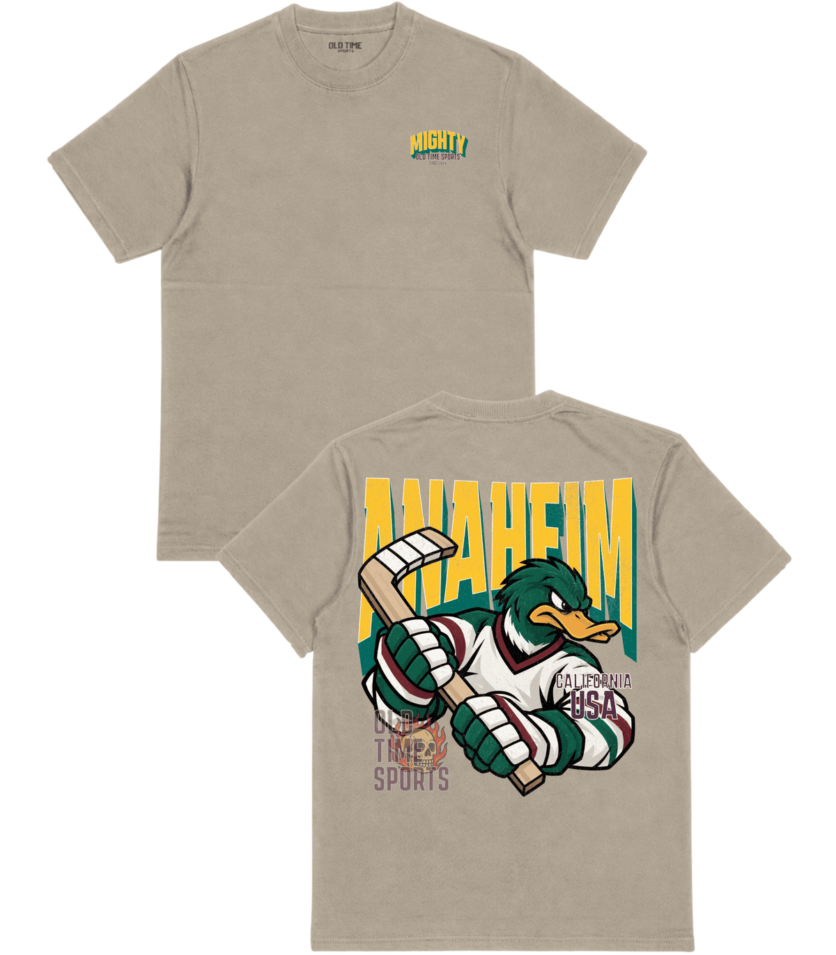 Mighty Anaheim Hockey T-Shirt - Old Time Sports