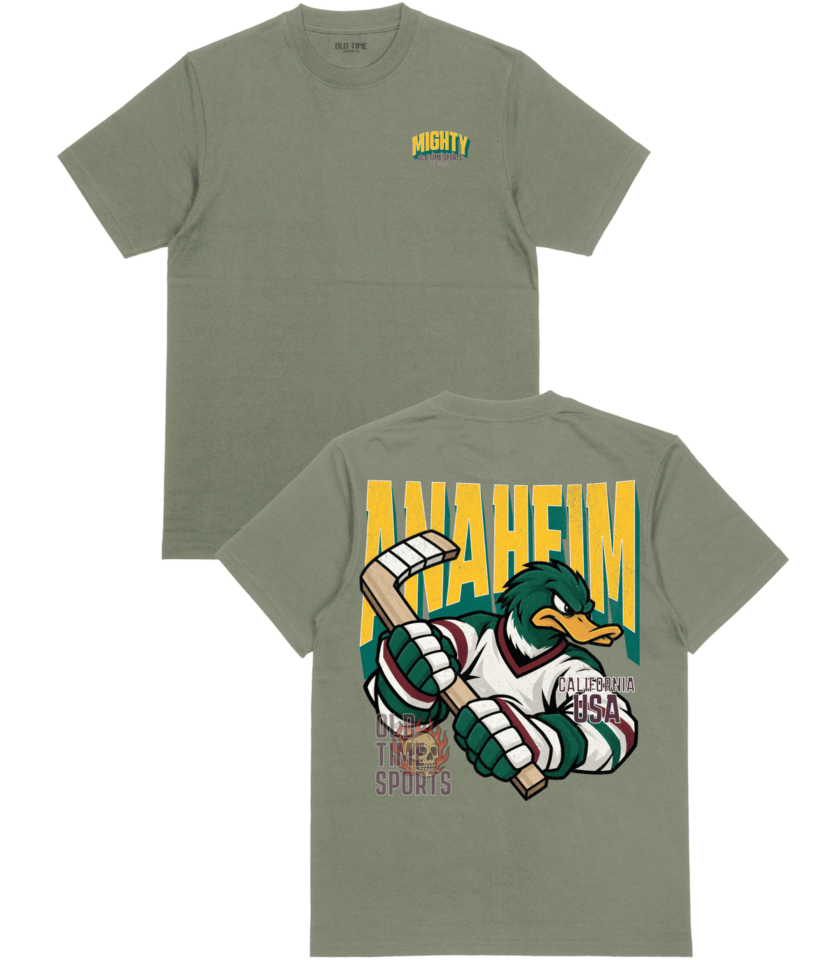 Mighty Anaheim Hockey T-Shirt - Old Time Sports
