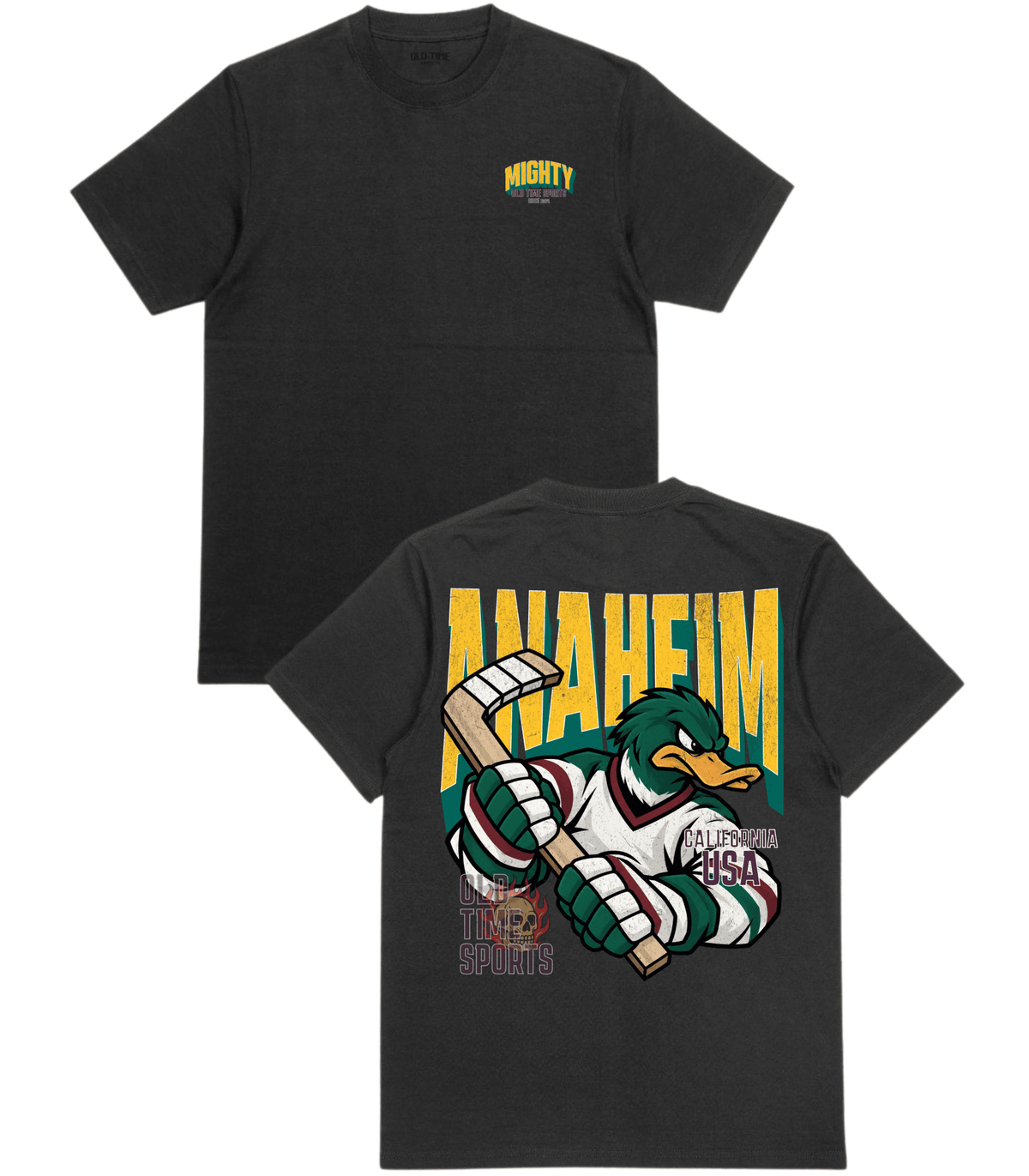 Mighty Anaheim Hockey T-Shirt - Old Time Sports