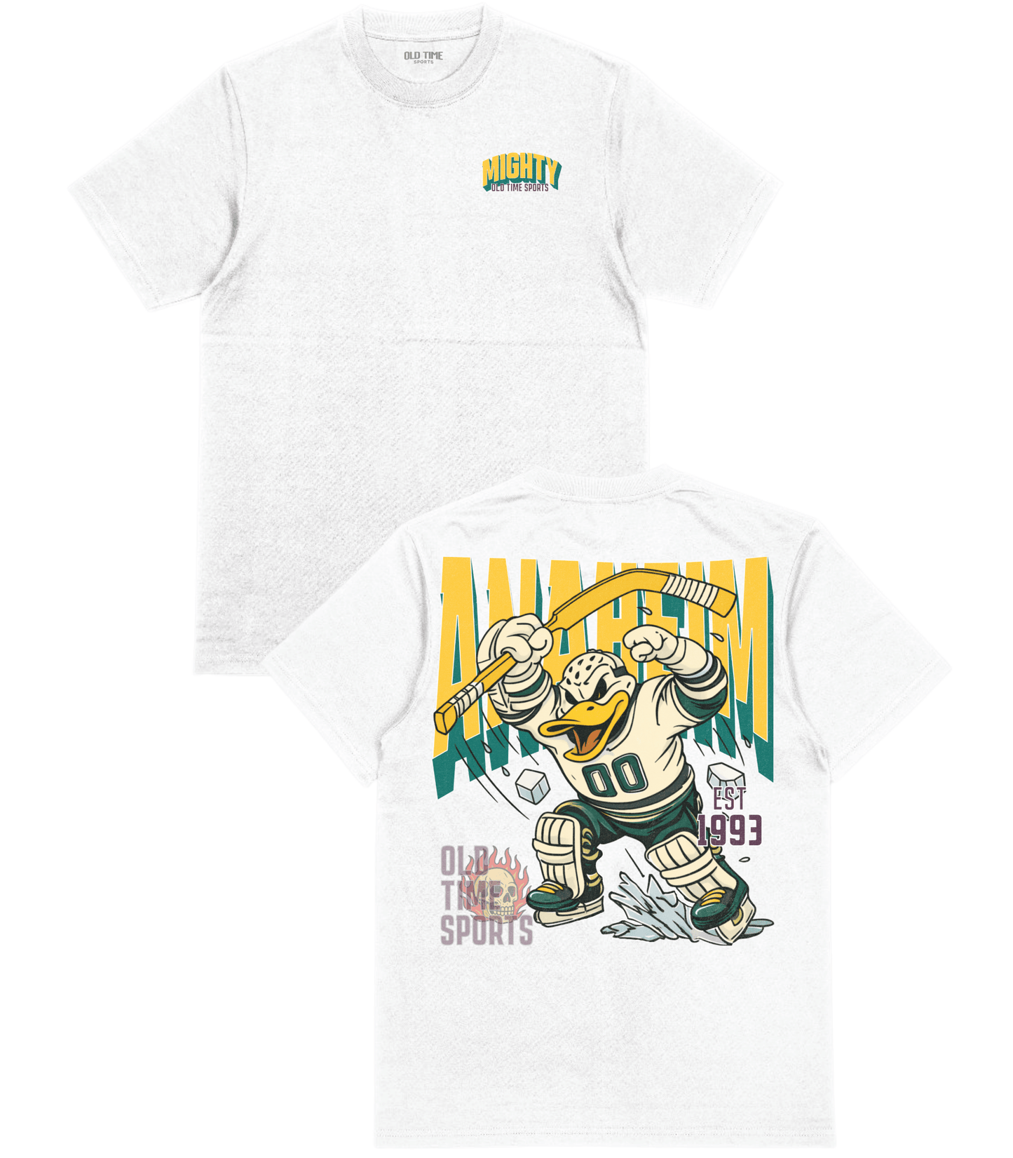 Mighty Anaheim Hockey T-Shirt - Old Time Sports