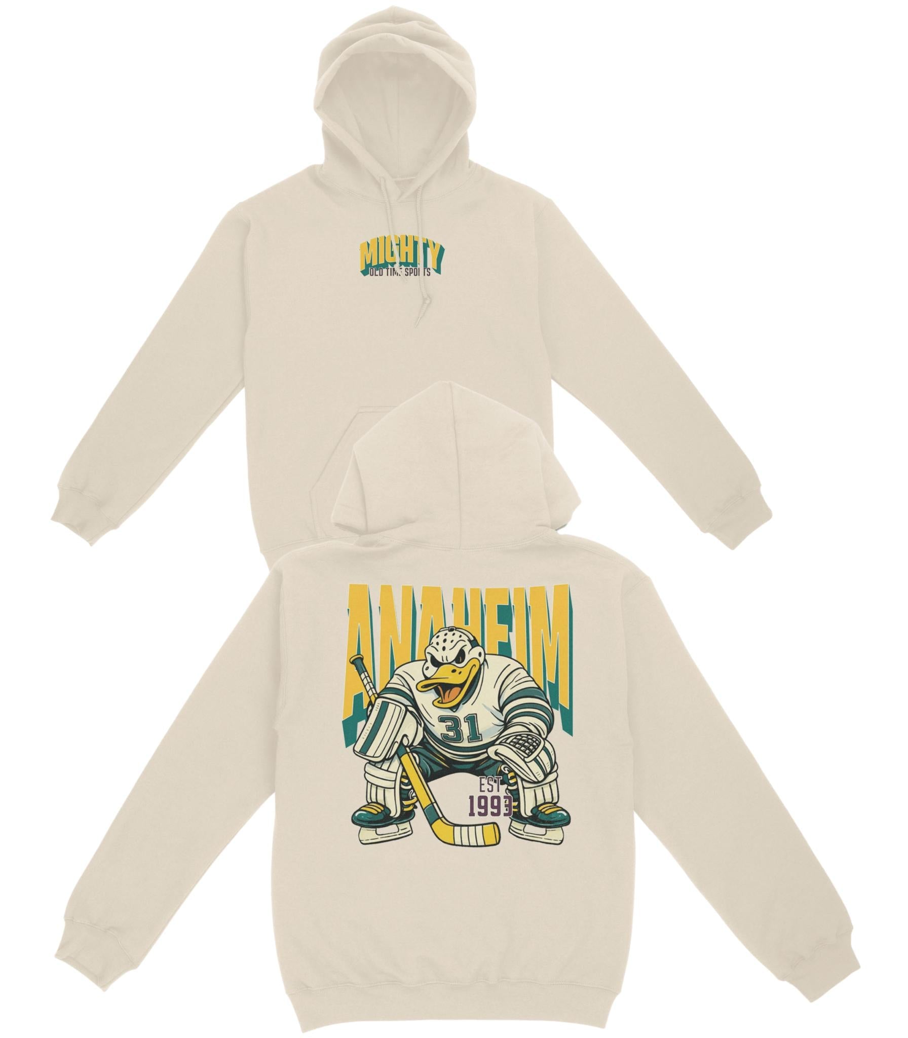 Mighty Anaheim Hockey v2 Basic Hoodie