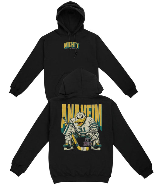 Mighty Anaheim Hockey v2 Basic Hoodie
