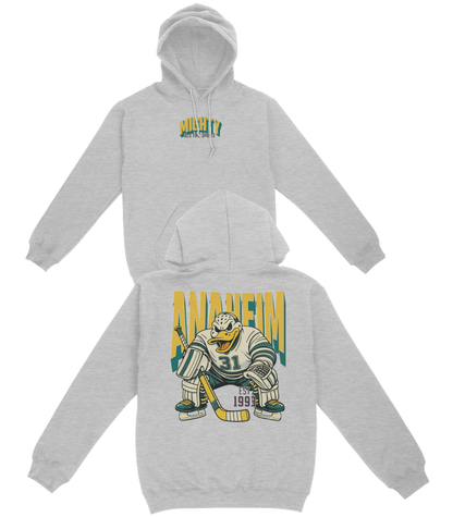 Mighty Anaheim Hockey v2 Basic Hoodie - Old Time Sports