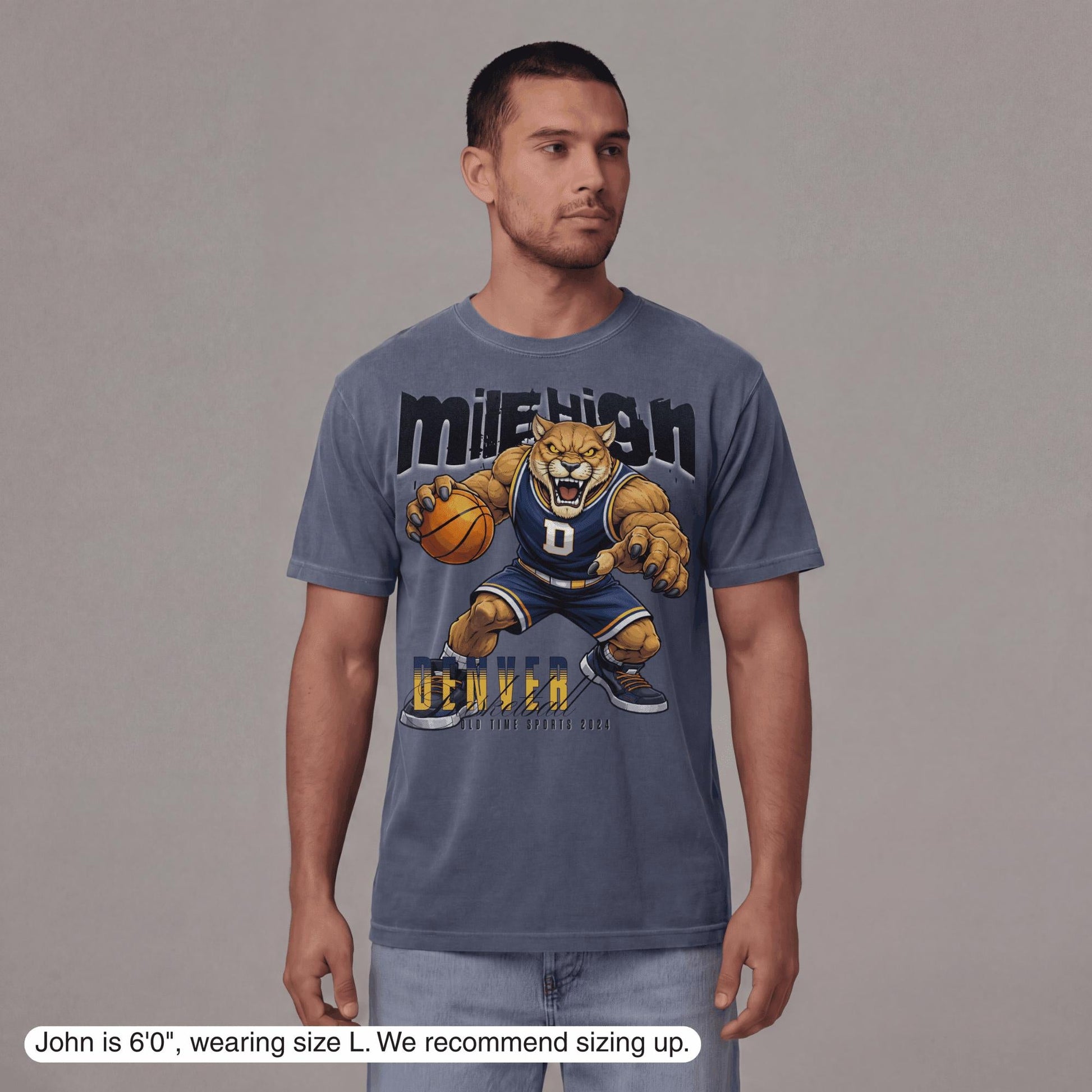 Mile High Basketball Club T-Shirt - Old Time Sports