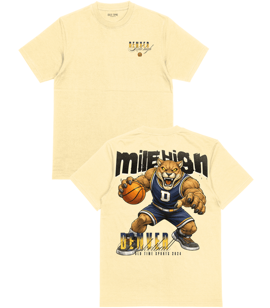 Mile High Basketball T-Shirt - Old Time Sports
