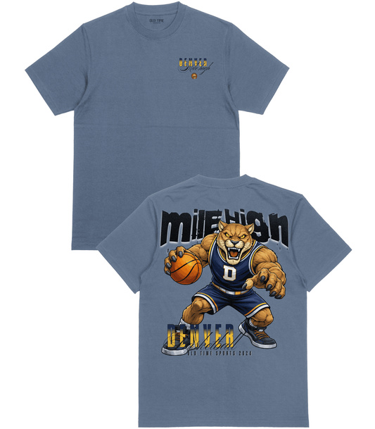 Mile High Basketball T-Shirt - Old Time Sports