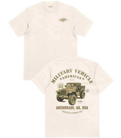 Military Vehicle T-Shirt - Old Time Sports